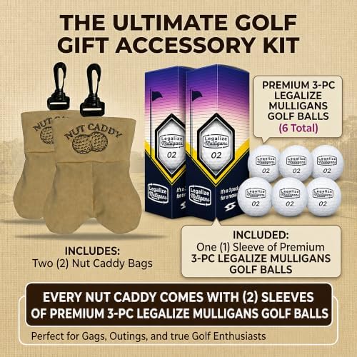 Funny Nut Caddy Blue 69 Golf Ball Holder - Image 2