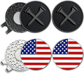 Adhere Golf Ball Markers with Strong Magnetic Hat Clip by Unknown