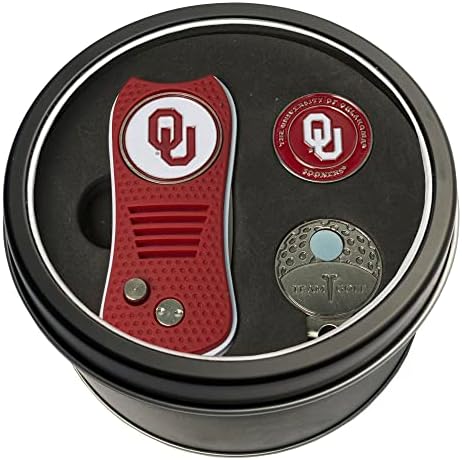 Team Golf NCAA Gift Set Switchblade Divot Tool, Cap Clip, & 2 Double-Sided by TeamGolf