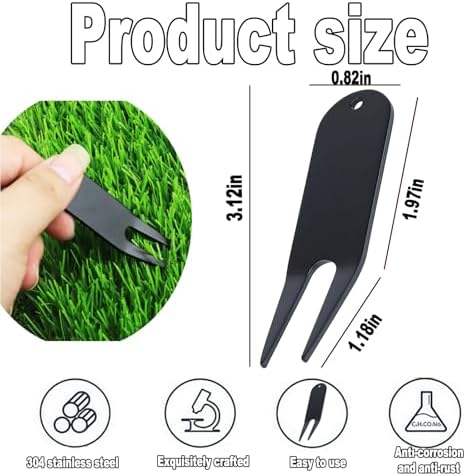 304 Stainless Steel Golf Divot Repair Tool - Image 6
