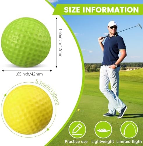 Junkin Foam Golf Practice Training Balls - Image 2