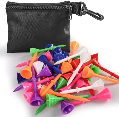 VEASAERS Golf Tees Plastic 3 1/4 inch 30 Pack by AmySport