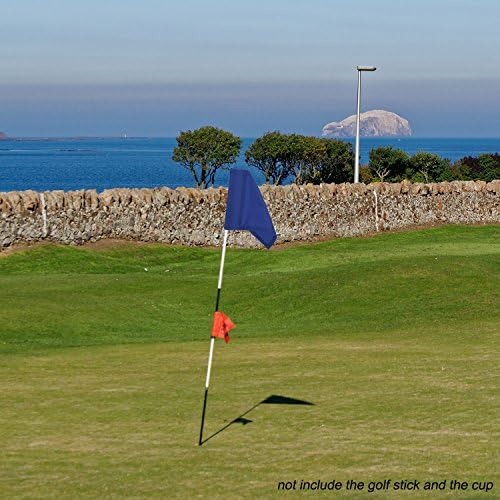 Golf Flag，Practice Green Golf Flags, Solid Nylon and Checkered Training Golf - Image 6