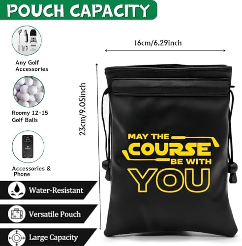 Funny Golf Valuables Pouch, Golf Pouch Bag - Image 6