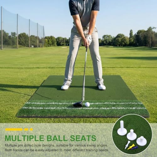 Dual Turf Golf Putting Mat 1.2x1.5m - Image 5