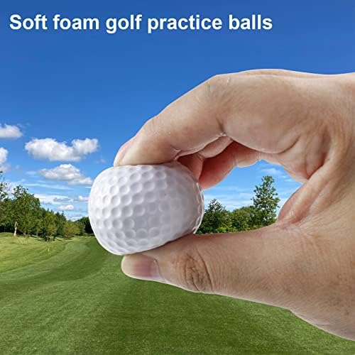 KOFULL Foam Golf Practice Balls, 24 Pack Realistic Feel and Limited Flight - Image 4