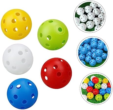 KESYOO 50pcs Plastic Golf Practice Balls - Image 4