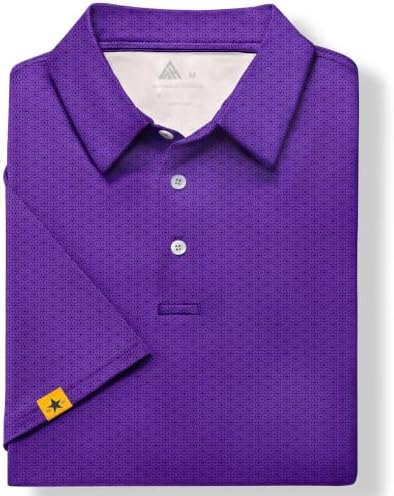 ZITY Mens Golf Polo Shirts Short Sleeve UPF 50+ Moisture Wicking Tshirt - Image 6