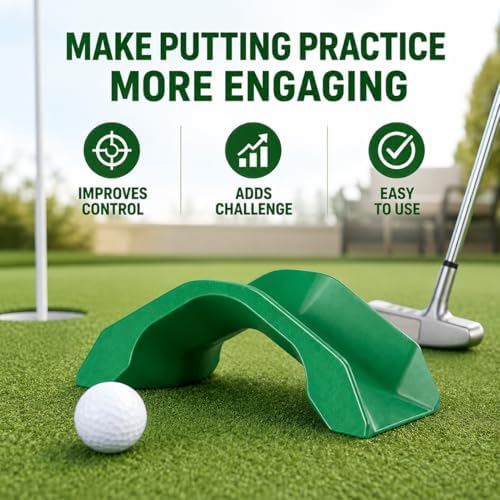 Mini Golf Obstacle Arch for Backyard Putting Green, Portable Putt Putt Obstacle - Image 4