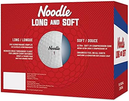 TaylorMade Noodle Long & Soft Golf Balls, Ultra-Soft 34 Compression Core - Image 3