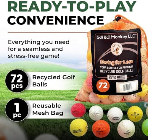 Golf Ball Monkey Hit Away Used Golf Balls Bulk - Image 3