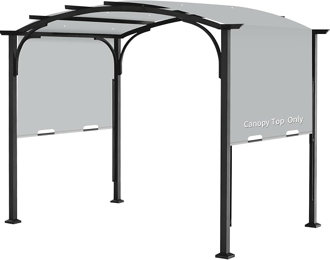 200x103 in Pergola Canopy Replacement Shade Cover Only, Compatible by Iheqard