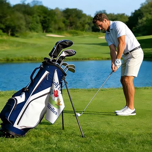 Golf Is For The Birdies Golf Towel - Image 4