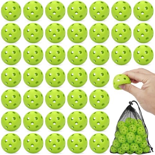 Coopay 20/40/80 Pack Mini Plastic Practice Baseballs, 1.65inch Small Soft by Coopay