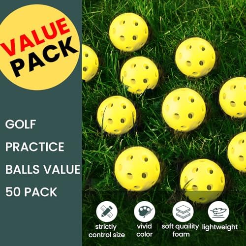 FINGER TEN Practice Golf Balls Limited Flight Training - Image 2