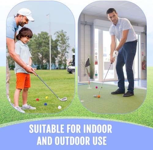 Junkin 24 Pcs Foam Golf Balls Practice Realistic Feel - Image 4