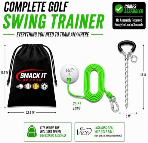 SWING AWAY! Golf Training Tool for Drivers & Irons - Image 6