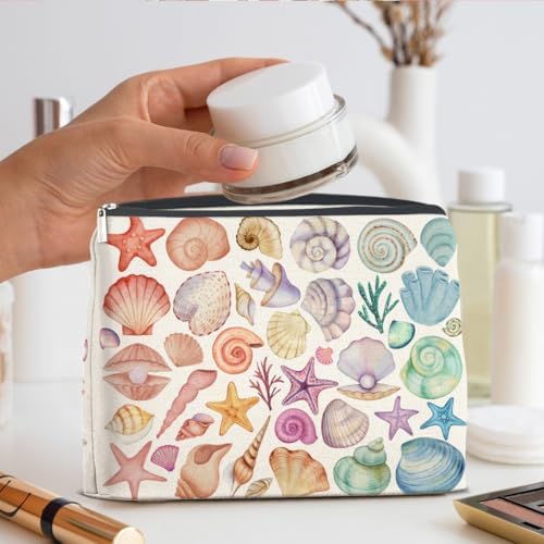 Colorful Ocean Seashell Starfish Makeup Bag Gifts - Image 6