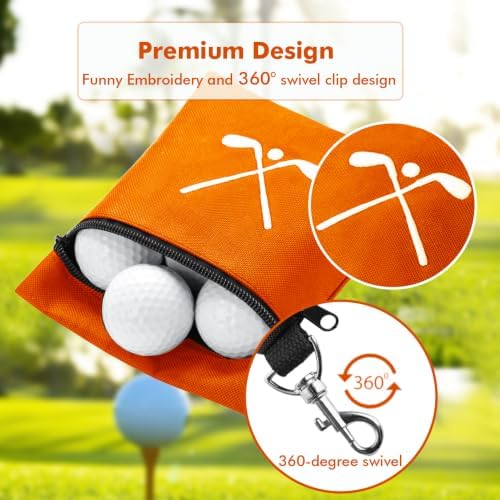 Golf Tee Bag, Waterproof Golf Tee Pouch - Image 4