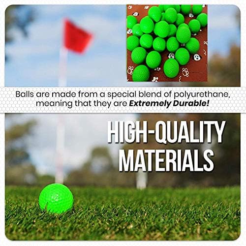 Dsmile 36 Pack Foam Golf Practice Balls Light Soft Elastic Training - Image 4