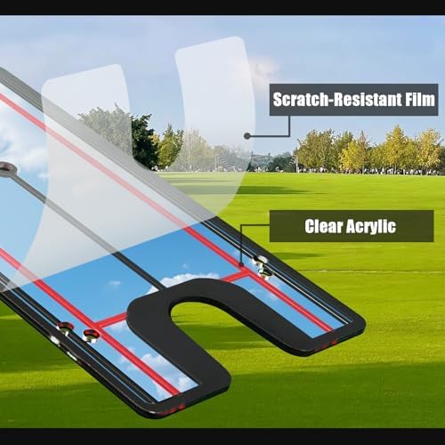 Ykimok Golf Putting Mirror, Putting Training Aid, Putting Mirror - Image 3