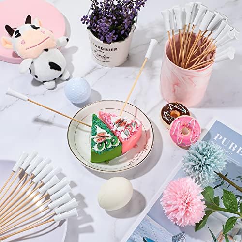 Meanplan Golf Tee Toothpicks for Appetizers Hole in One Party Golf Themed Tee - Image 3