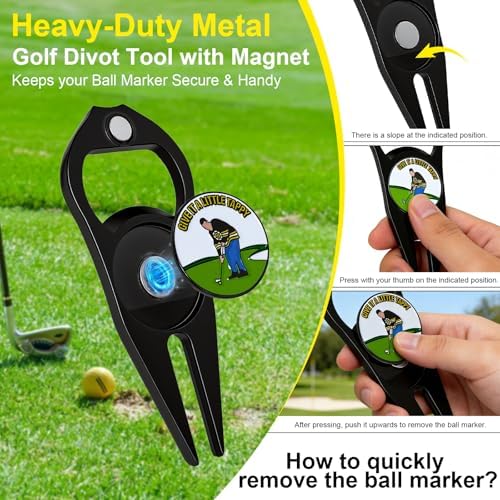 Funny Golf Divot Tool and Ball Marker - Image 3