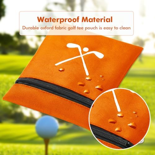 Golf Tee Bag, Waterproof Golf Tee Pouch - Image 2