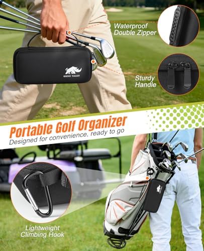 Golf Glove Holder Case, Golf Accessories Organizer Bag - Image 5