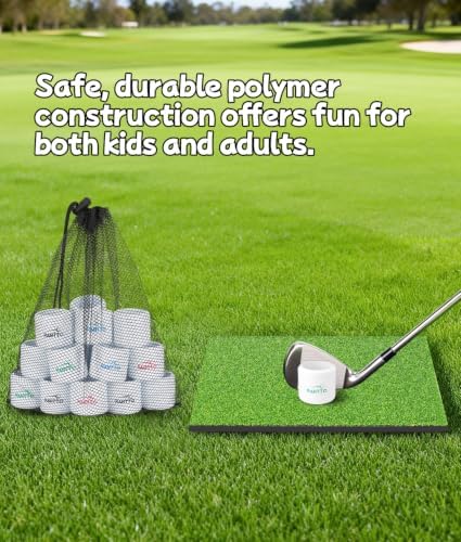 PAHTTO Practice Golf Balls – Realistic Feel and Lightweight - Image 5