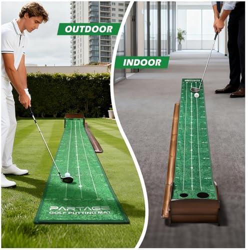 Putting Green Indoor, Extra Large & Wide Golf Putting Mats Practice Indoor - Image 6