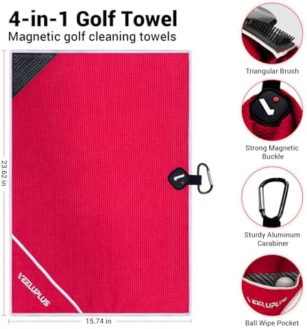 4-in-1 Magnetic Golf Towel - Image 6