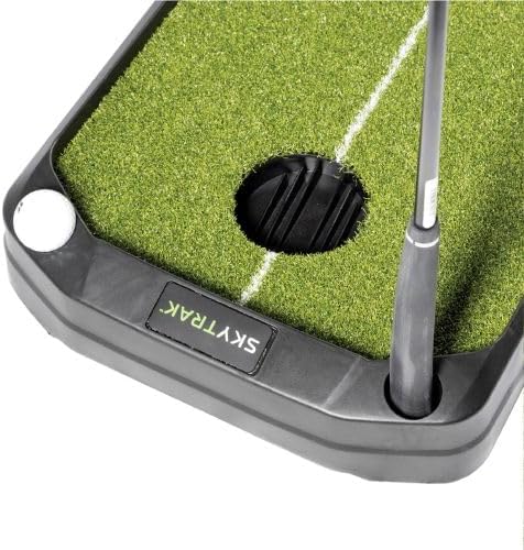 SkyTrak 9' Putting Mat with Ball Return – Indoor Golf Practice Green by SkyTrak