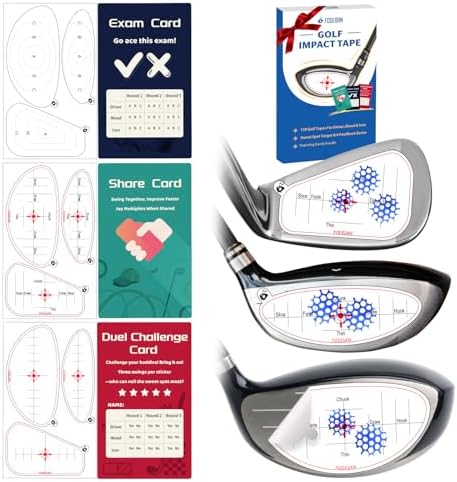 Golf Impact Tape, Golf Training Aid by FODESAN