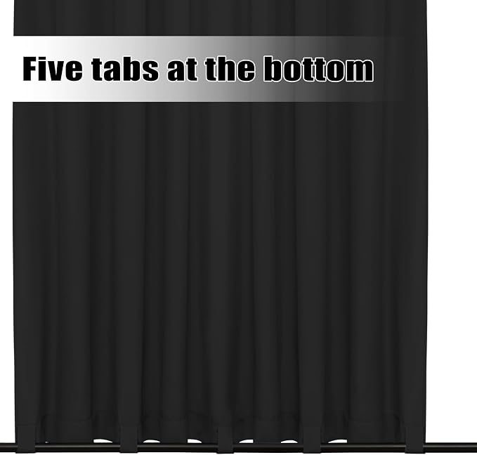 Easy-Going Outdoor Curtains for Patio 1 Panel, 110x120 inch, Weatherproof - Image 4