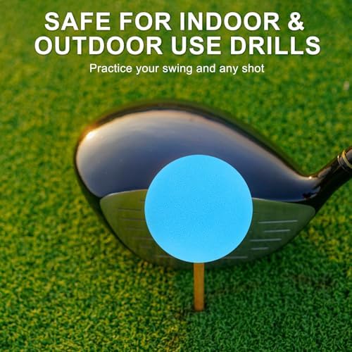 Practice Golf Balls Foam Golf Soft Balls Realistic Feel and Limited - Image 5
