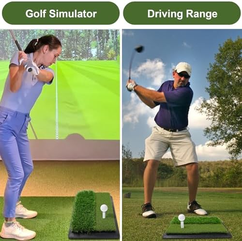Premium Rubber Golf Tees for Mats Golf Tee Holder for Driving Range Simulator - Image 2
