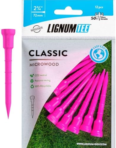 LIGNUM Unbreakable Microwood Golf Tees 50x More Durable/Adjustable Golf by LIGNUMTEE