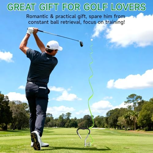 Golf Swing Trainer for Backyard, Analyze 50' Golf Training Balls Flight - Image 6