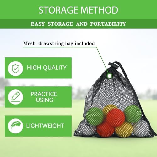 40 Pack Foam Golf Practice Balls - Image 4