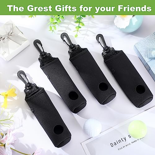 Chivao 4 Pcs Golf Ball Holder, Golf Tee Pouch - Image 5