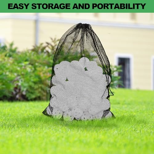 100 Pack Practice Golf Balls, Plastic Golf Training Balls 41mm Hollow Airflow - Image 5