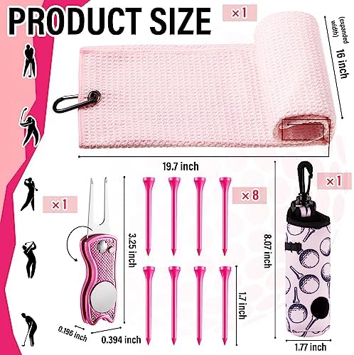 Liliful 12 Pcs Golf Accessories Kit Golf Stuff Gifts - Image 2