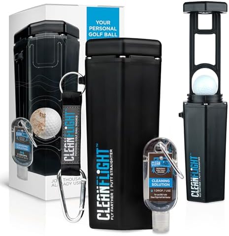 Premium Golf Ball Washer by CLEANFLIGHT