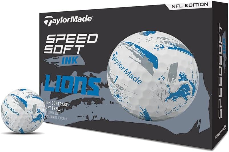 TaylorMade Golf Speed Soft Ink NFL Golf Balls by Unknown