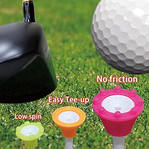 BIRDIE79 Upgraded Premium Big Head Golf Tees 3-1/4 – Height Adjustable – Easy - Image 4
