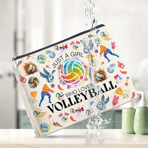 YeleY Volleyball Lover Gift Makeup Bag - Image 7