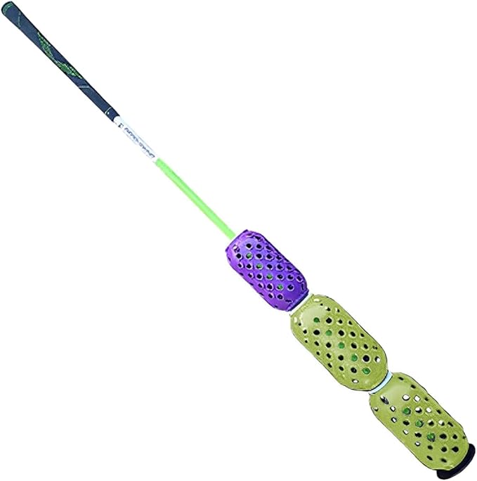 Aero Whip Shaft Tempo and Speed Golf Trainer, Flexible Shaft for Golf Training Aid, Great Golf Warm Up Tool, Swing Speed Air Resistance Training, Gain Up to 30 Yards On Your Drive