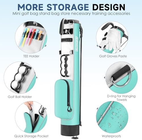 Findway Golf Stand Bag, Small Golf Bag - Image 5