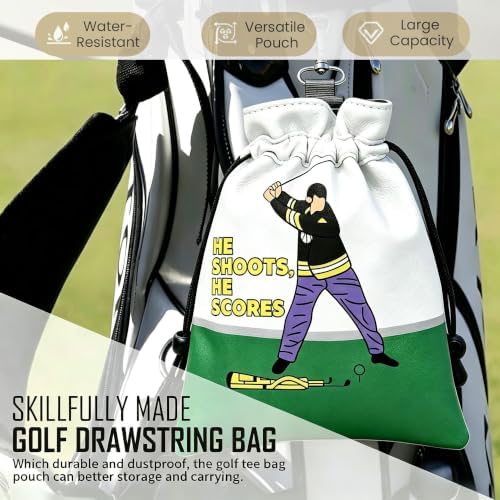 Funny Golf Valuables Pouch, Golf Pouch Bag - Image 2